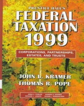 Hardcover Prentice Hall's Federal Taxation: Corporations, Partnerships, Estates, and Trusts Book