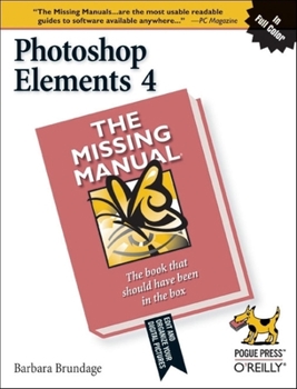 Paperback Photoshop Elements 4: The Missing Manual Book