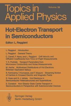 Paperback Hot-Electron Transport in Semiconductors Book