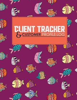 Paperback Client Tracker & Customer Profile Log Book
