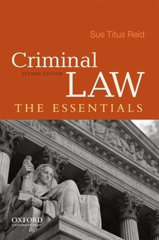 Paperback Criminal Law: The Essentials Book