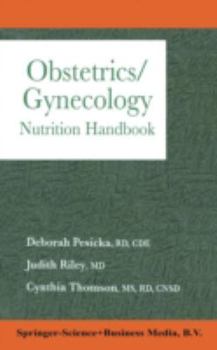 Paperback Obstetrics/Gynecology: Nutrition Handbook Book