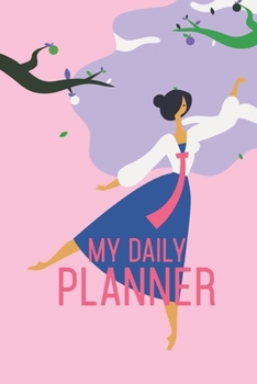 Paperback My Daily Planner: Attractive & Easy to Use Undated Weekly Planner For 1 Year 12 Months Use For To Do Lists, Appointments, Lists, Reminde Book