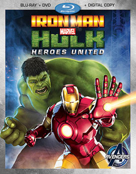 Blu-ray Marvel's Iron Man & Hulk: Heroes United Book