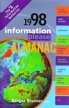 Hardcover 1998 Information Please (R) Almanac Book