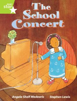 Paperback Rigby Star Guided Lime Level: The School Concert Single Book