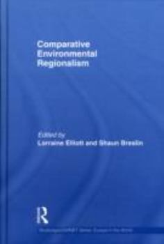Hardcover Comparative Environmental Regionalism Book