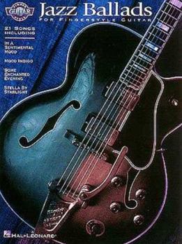 Paperback Jazz Ballads for Fingerstyle Guitar Book