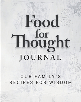 Paperback Food for Thought Journal Book