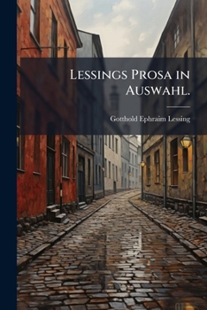 Paperback Lessings Prosa in Auswahl. [German] Book
