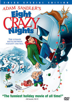 DVD Adam Sandler's Eight Crazy Nights Book