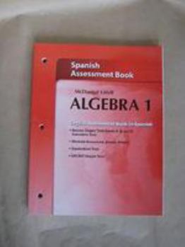 Paperback McDougal Littell High School Math: Assessment Book Algebra 1 [Spanish] Book