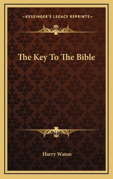 Hardcover The Key To The Bible Book