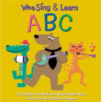 Paperback Wee Sing and Learn ABC [With Cassette] Book