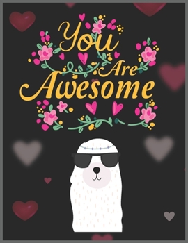 You are Awesome: Llama Alpaca Planner & Calendar, Daily Weekly Planner with Monthly quick-view/over view with 2020 Planner