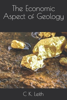 Paperback The Economic Aspect of Geology Book