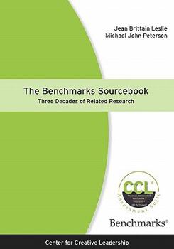 Paperback The Benchmarks Sourcebook: Three Decades of Related Research Book