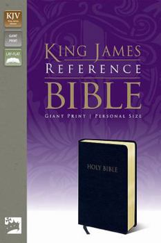 Bonded Leather Giant-Print Personal Size Reference Bible-KJV [Large Print] Book