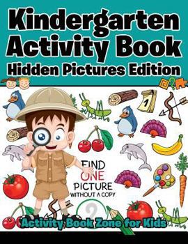 Paperback Kindergarten Activity Book Hidden Pictures Edition Book