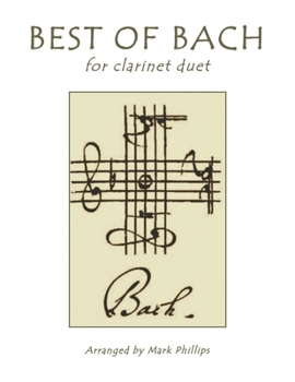 Paperback Best of Bach for Clarinet Duet Book