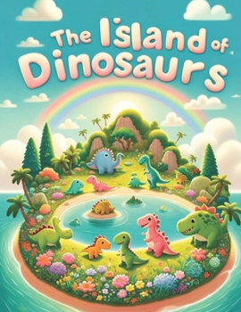 Paperback The Island of Dinosaurs - Coloring Book