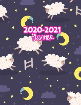 2020-2021 Planner: Two Year Calendar Organizer and Goal Journal | January 2020 - December 2021 Daily, Weekly and Monthly Planner Book with Back Sticker Expression Wall for 2 Years | Design Code 629924