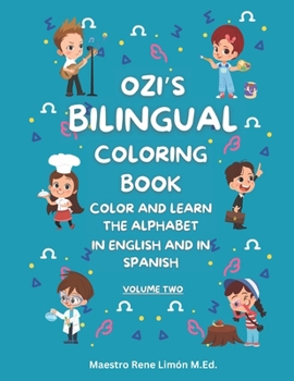 Paperback Ozi's Bilingual Coloring Book: Volume Two Book