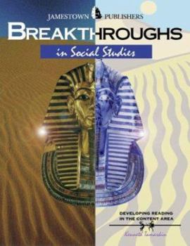 Paperback Breakthroughs in Social Studies: Developing Reading in the Content Area Book