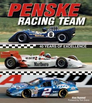 Hardcover Penske Racing Team: 40 Years of Excellence Book