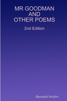 Paperback MR GOODMAN AND OTHER POEMS 2nd Edition Book