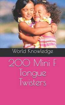 Paperback 200 Mini F Tongue Twisters Book