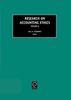 Hardcover Research on Accounting Ethics, Volume 8 Book