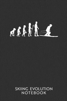Paperback Evolution Skiing: Personal Planner 24 month 100 page 6 x 9 Dated Calendar Notebook For 2020-2021 Academic Year Book