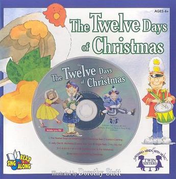 Paperback The Twelve Days of Christmas [With CD (Audio)] Book