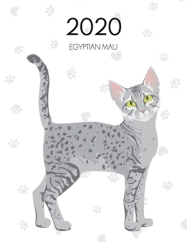 Paperback 2020: Dated Weekly Planner With To Do Notes & Cat Quotes - Egyptian Mau Book