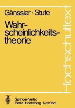 Paperback Wahrscheinlichkeitstheorie [German] Book