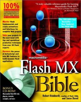 Paperback Flash MX Bible [With CDROM] Book