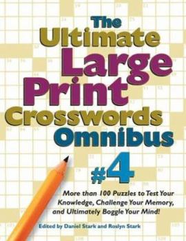 Paperback Ultimate Large-Print Crosswords #4 Book