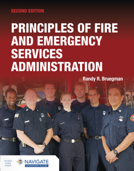 Paperback Principles of Fire and Emergency Services Administration Book