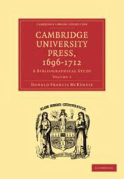 Electronics Cambridge University Press, 1696-1712: Volume 2: A Bibliographical Study Book