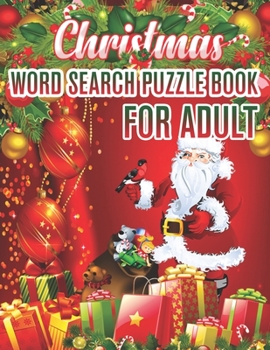 Christmas Word Search Puzzle book For Adult: Word Search Puzzle book (volume 1)