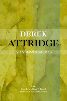 Paperback Derek Attridge in Conversation Book