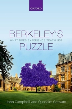 Hardcover Berkeley's Puzzle: What Does Experience Teach Us? Book