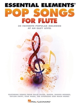 Paperback Essential Elements Pop Songs for Flute Book