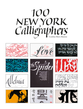 Hardcover 100 New York Calligraphers Book