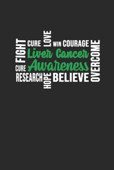 Liver Cancer Awareness: Dotted Bullet Notebook (6" x 9" - 120 pages) ~ Liver Cancer Awareness Themed Notebook for Daily Journal, Diary, and Gift