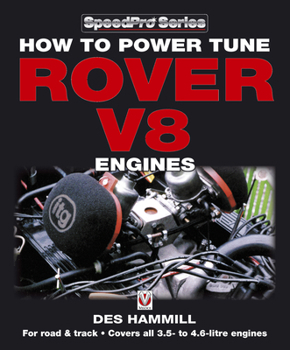 Paperback How to Power Tune Rover V8 Engines for Road & Track Book