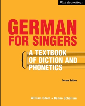 Paperback German for Singers Book