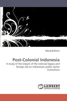Paperback Post-Colonial Indonesia Book
