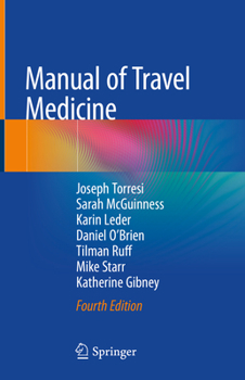 Hardcover Manual of Travel Medicine Book